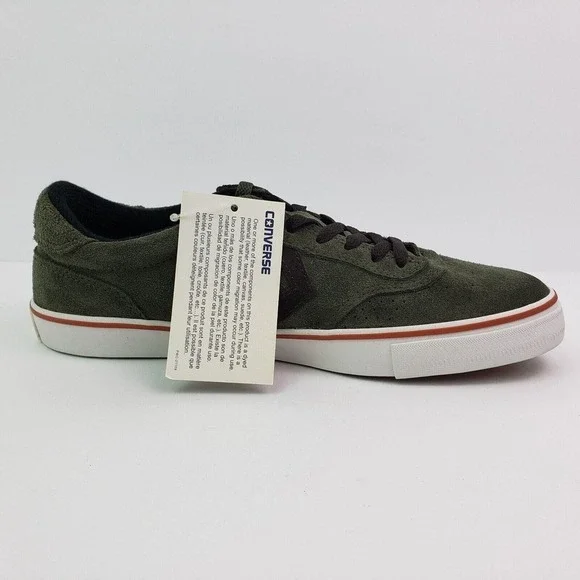 Converse Trapasso Pro II OX Mens Size 9 Grape Leaf Suede Low Sneaker Shoes